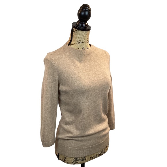 Talbots Pure Cashmere Boatneck Sweater - Picture 2 of 7